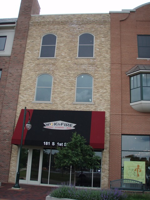 First Street - St Charles - Sand Buff Reclaimed commons