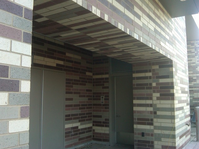 soffit exterior brick